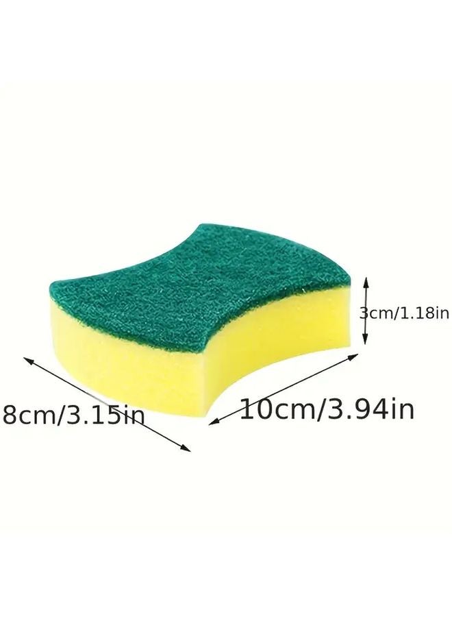 Premium Scratch Resistant Kitchen Sponges 10pcs Multi Purpose Dishwashing Pads - Image 2